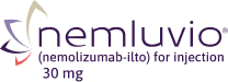 NEMLUVIO® (nemolizumab-ilto) logo.